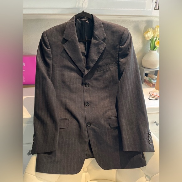 Gucci Dark Brown Men's Blazer - Picture 1 of 15